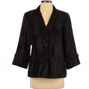 Joan Rivers Black Blazer - SIZE: M - BRAND NEW